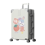 Вместительный и большой портативный высококачественный мультяшный прочный чемодан, 20 дюймов, 24 дюймов