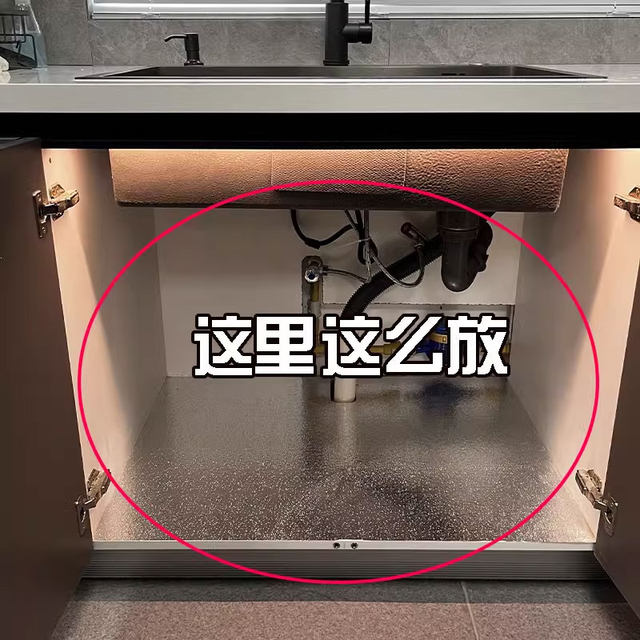 The sink renovation is completed! 2025 new kitchen retractable sink storage rack cabinet layered storage rack