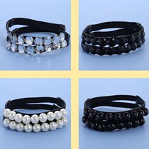  Anti-fall heel Divine Instrumental Flat Bottom Shoes Tightness of shoelaces 100 Lapping Sloth Free to install Pearl Anti-drop woman High heel Shoe No