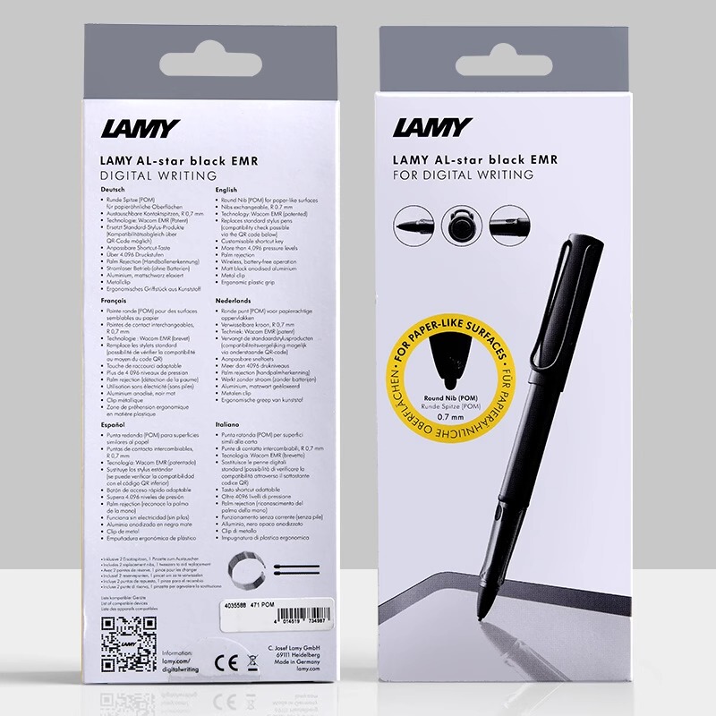 German Lamy Stylus Pen, Iflytek Smart Office Notebook X5Pro Stylus Pen, X3 Pressure-Sensitive Pen, Air2 Pro E-Book Reader, X2 E-Paper Book Ink Screen X1
