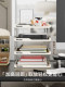 File Storage Rack Desktop Organizer Layered Office Book Storage A4 Paper Storage Box Transparent Dormitory Essentials