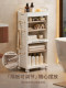 Bathroom rack floor-standing removable toilet storage rack bathroom trolley sandwich storage cabinet multi-layer shelf