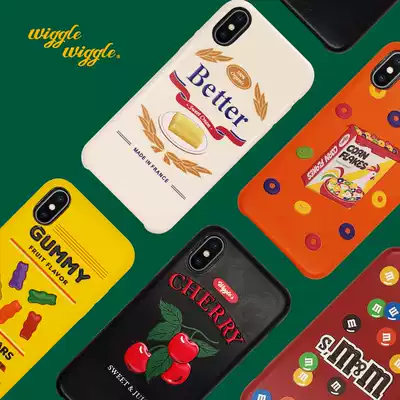 wigglewiggle for phones Protective case PUiphone7 8 SE2 7p 8p X XS phone Protective case