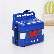 Mini childrens accordion Puzzle Musical Instruments Toy Music Early Education Holiday Gifts 7 Key Beji 17 Key