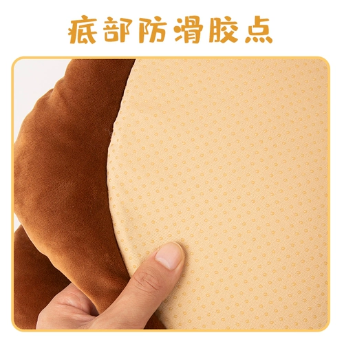 Зимнее плюшевое цельное мультяшное милое удерживающее тепло универсальное сиденье на четыре сезона