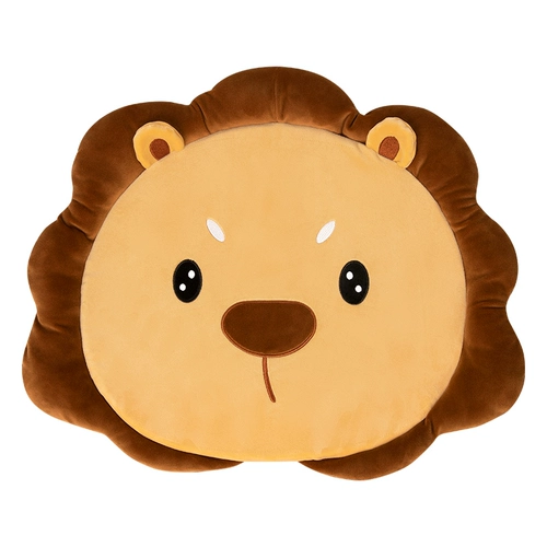 Зимнее плюшевое цельное мультяшное милое удерживающее тепло универсальное сиденье на четыре сезона