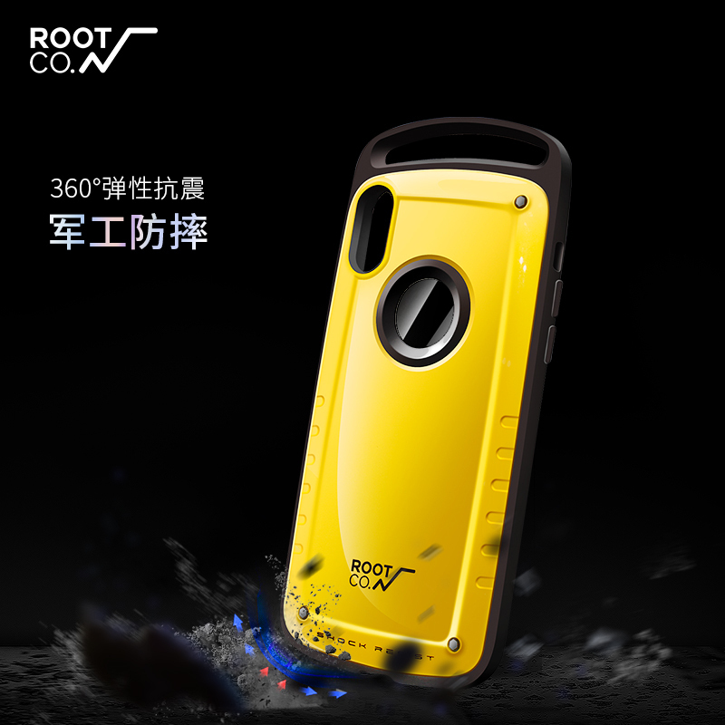 Japan Root Co. Special Buckle Is Suitable for Apple Xr Mobile Phone Case Iphonese2 Protective Case 7/8/7P/8Plus Trendy Male Iponexr Anti-Fall All-Inclusive High-End Silicone Case