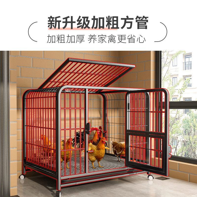 超大号鸡笼子来袭！🏡阳台养鸡不再是梦，让你轻松享受田园生活！🌿-狗笼子-淘宝好物网