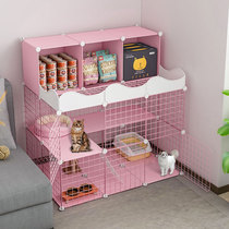 Cat cage Villa Home indoor large free space Pet Three-story cat house Cat house with toilet Small cat nest