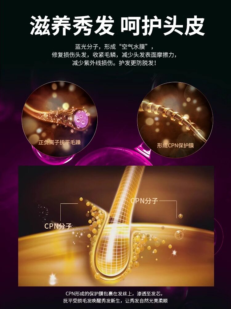 German Hair Dryer for Home Use, Negative Ion Hair Care, High-Power, Silent, Quick-Drying, Hot and Cold Air Dryer, Dormitory 2025 New Model