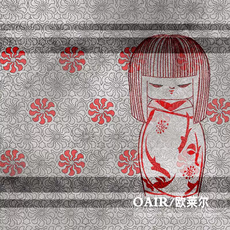Магазин обоев L'Orele флагманский: кукла кокеши, куклы Cokcksh из Италии, импортированные настенные росписи на заказ