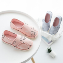 Moon Shoes Summer Thin Cover Bag Heel Maternal Slippers Non-slip Summer Soft Bottom Interior Postpartum Moonlight Slippers Big Code