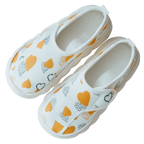 Confinement shoes summer thin soft-soled bags and maternal large-size pregnant womens shoes non-slip spring and autumn thick-soled indoor postpartum slippers