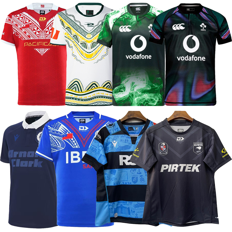 2526 Ireland Scotland Samoa Tonga Men's Short-Sleeved Round-Neck T-Shirt Rugby Suit