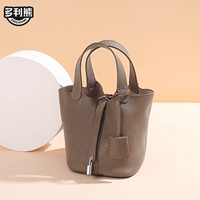 Кожаный слон серый (без шитья+доставка готовая сумка) Отправить шелковой шарф