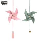 Браслет с одной бусиной ручной работы, игрушка «Ветерок», подвеска, кожаный декор, защитный амулет, популярно в интернете, из натуральной кожи, подарок на день рождения