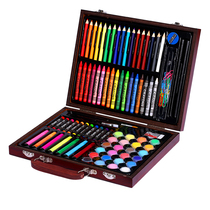 150 pieces with drawing board brush set Childrens drawing tools Primary school students painting gift box art watercolor stroke tool