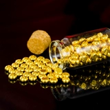 【Продажа 300 000+!】 Золотая фасоль 1G Золотая фасоль инвестиционные золотые батончики с твердым золотым бобами 1 грамм 9999 Полное золото