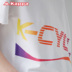 KAPPA Áo thể thao nữ tay ngắn KAPa Áo thun ngắn tay giản dị 2019 Mới | K0922PD09D - Áo polo thể thao áo polo oversize Áo polo thể thao