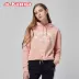 Kappa Kappa Áo len thể thao nữ Áo thường xuyên Áo hoodie Áo khoác thể thao K0762MT11D - Thể thao lông cừu / jumper áo hoodie dây kéo Thể thao lông cừu / jumper
