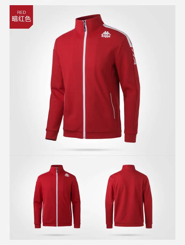 Áo len thể thao nam Kappa Kappa Áo len đan len hàng đầu | K0812WK12 - Thể thao lông cừu / jumper áo thu đông đẹp