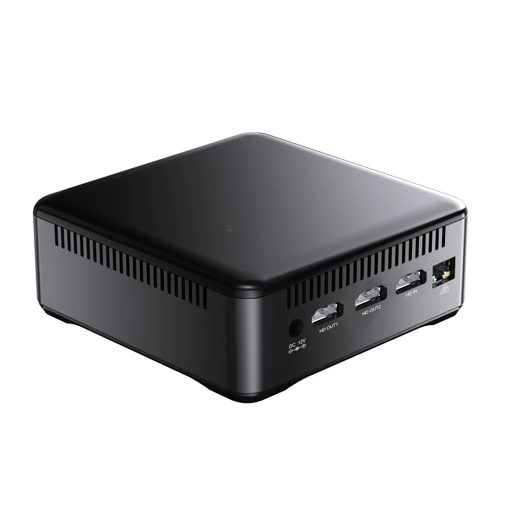 Мини-ПК Rk3588 с двойным HDMI выходом, HDMI вход, гигабитный сетевой порт, wifi6, android12