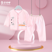 Newborn baby clothes Summer thin air conditioning suit First-life breathable monks clothes for spring and summer Childrens baby lingerie suit