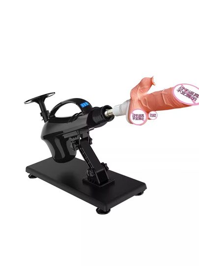 Fully Automatic Telescopic Thrusting Machine for Men and Women with Heating, Squirting, Vibrating Dildo, Anal Plug, Electric Drill for Masturbation