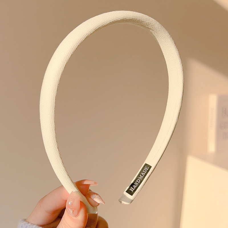 images 13:Mori's high-cranial blue hair hoop female 2023 new lily departure bundle gas wash face hair stamped hair hoop