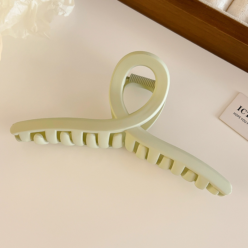 images 18:Superlarge hair clamp female 2023 new hair volume multiple hair clip high-sense head shark clip headdress
