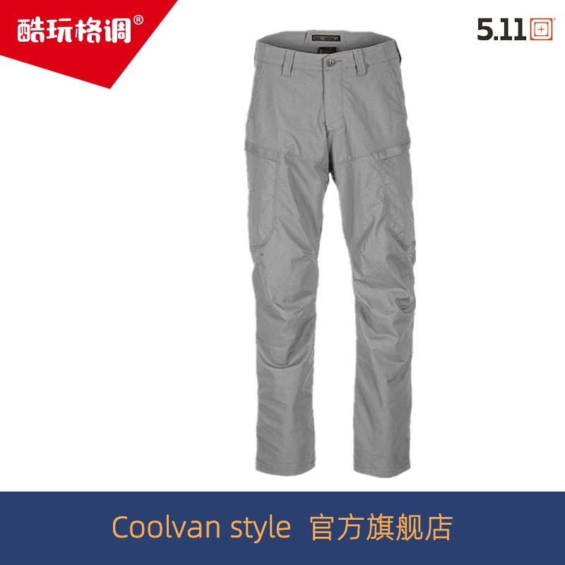 5 11 USA 74434 Elastic Anti-fouling Multi Pocket Slim Pants Trousers Cargo Trousers 511 Spring Summer Men Anti-spill Water