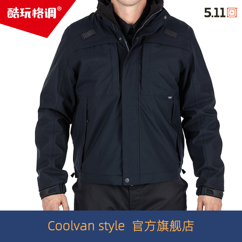 American 5.11 five-in-one trench coat 2.0 outdoor 48360 storm jacket windproof warm fleece top