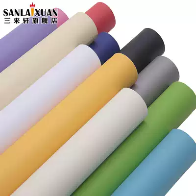 Solid color wall stickers living room bedroom bedroom bedroom waterproof moisture-proof ins self-adhesive advertising lettering refurbished stickers thickened