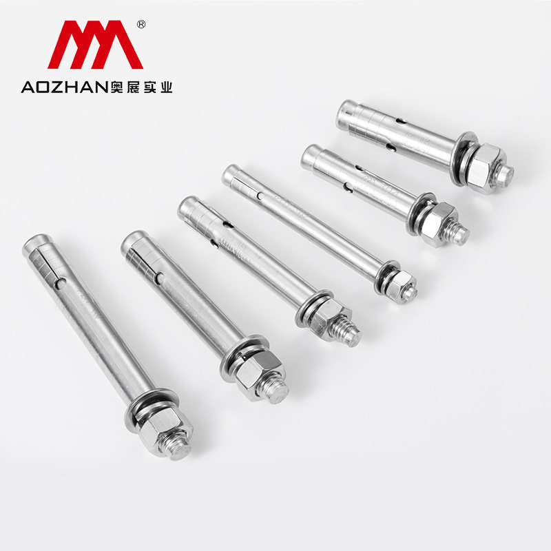 Aozhan 304 stainless steel expansion screw GB22795 expansion screw lengthened pull-out expansion screw M6M8-M12