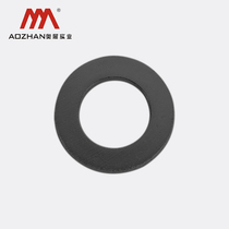 OExhibition Carbon Steel Flat Gasket DIN125 GB97 1 Standard Flat Gasket Hair Black