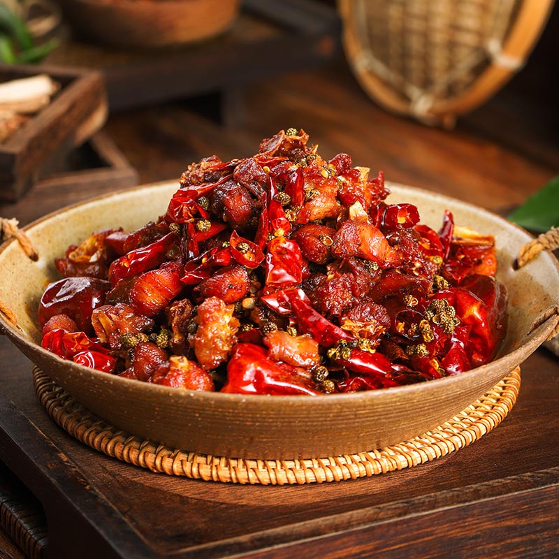 Menu Master Spicy Chicken Snacks Chongqing Special Food Spicy Chicken Vacuum bag Fast food flavor snack