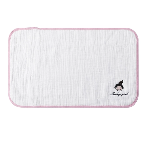 Дышащая подушка для новорожденных, маленький детский хлопковый платок для младенца, подходит для подростков, впитывает пот и запах