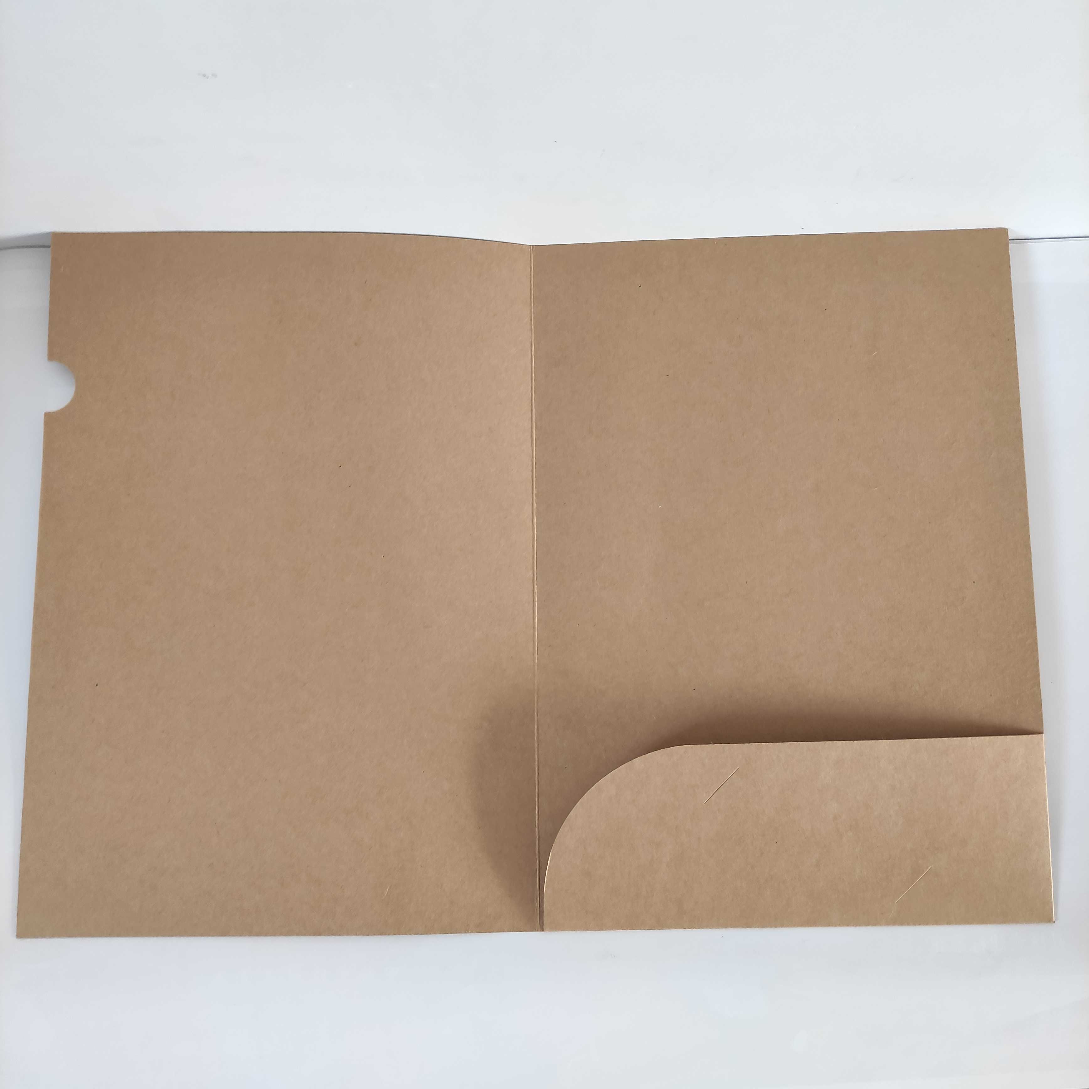 L-type folder a4 single-page insert bag thickened 337g file set custom-made to print logo can be invoiced