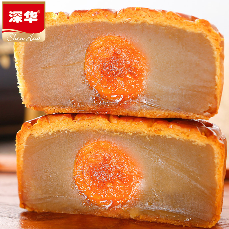 【礼盒装】广式蛋黄莲蓉月饼400g礼盒装-秒客网