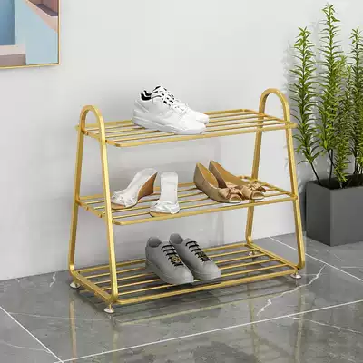Nordic simple shoes shelf simple door light luxury storage artifact household economical good-looking multi-layer dustproof shoe cabinet