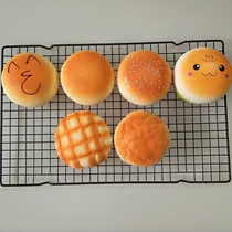 Slow rebound Pinch Music squishy Soft Pineapple Simulation Bread Burger Fake Cake Model Food Vent Toys
