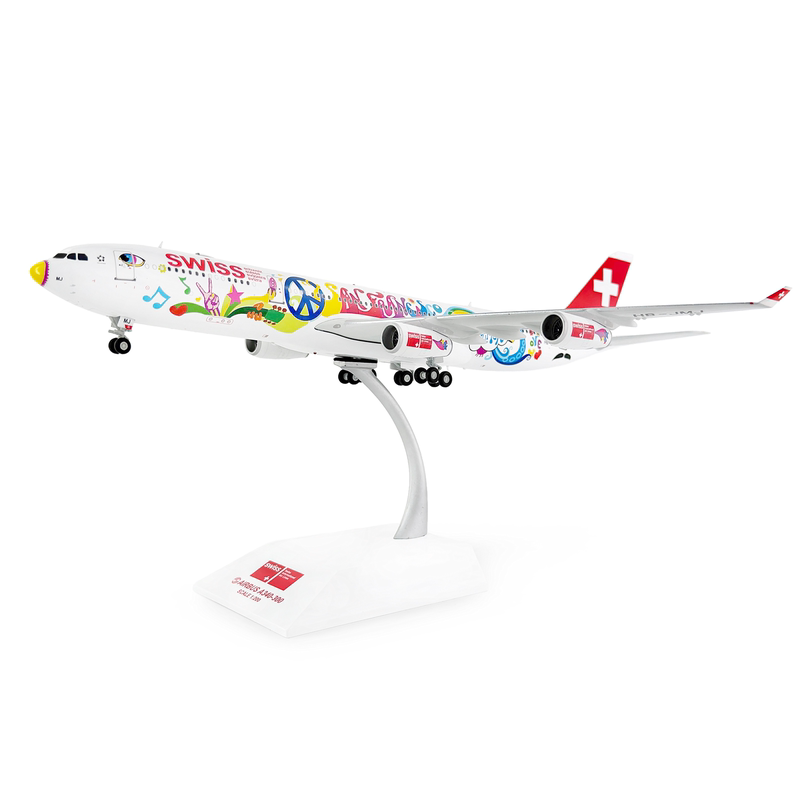 Jc Wings 1/200 Metal Aircraft Model Swiss International Airlines A340-300 Hb-Jmj Jc Wings 1/200 Metal Aircraft Model Swiss International Airlines A340-300 Hb-Jmj