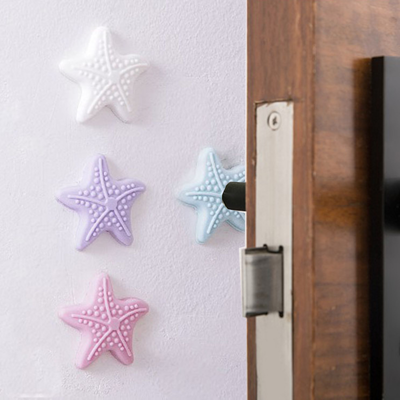 Thick silica gel anti-collision pad seastar door handle anti-collision wall door and anti-collision pad door lock door suction