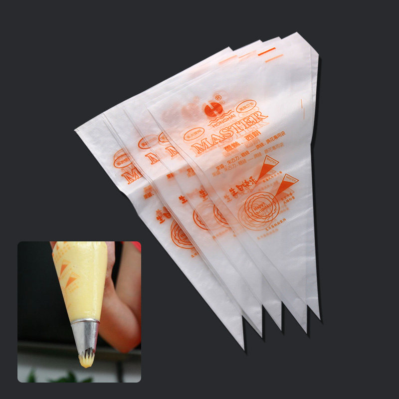 Piping bag mouth baby food supplement baby squeezing surface line disposable home baking squeezing cream soluble bean cookie cake