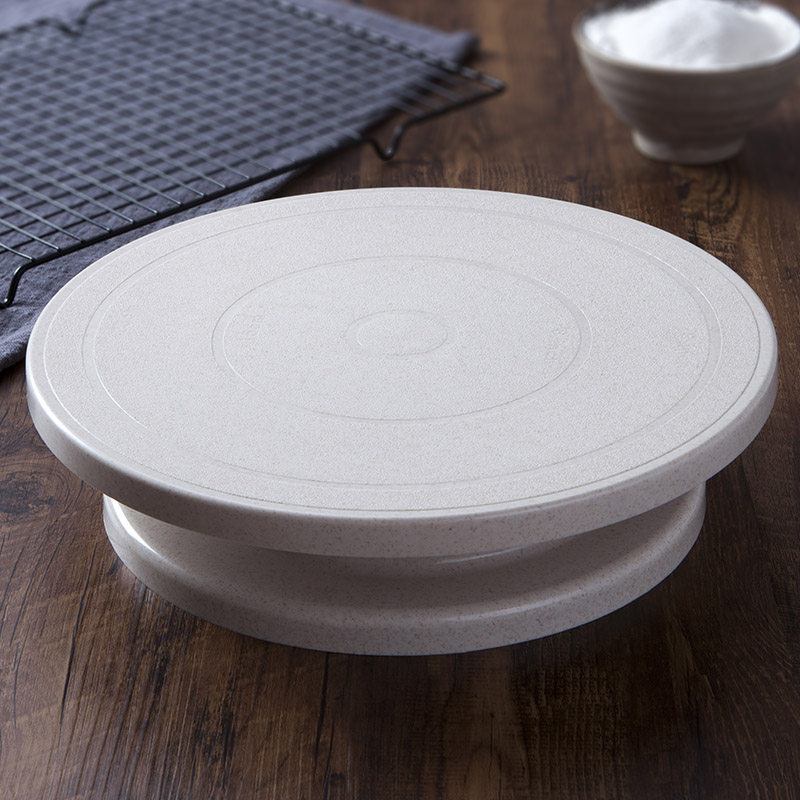 Cake turntable framed flower table rotary table for cake Tools Suit Home Full Set Birthday Cake Framed Rotary Table