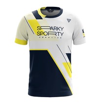 Kerian badminton suit womens suit 2023 Korean new mens breathable quick-drying short-sleeved tops couple sportswear