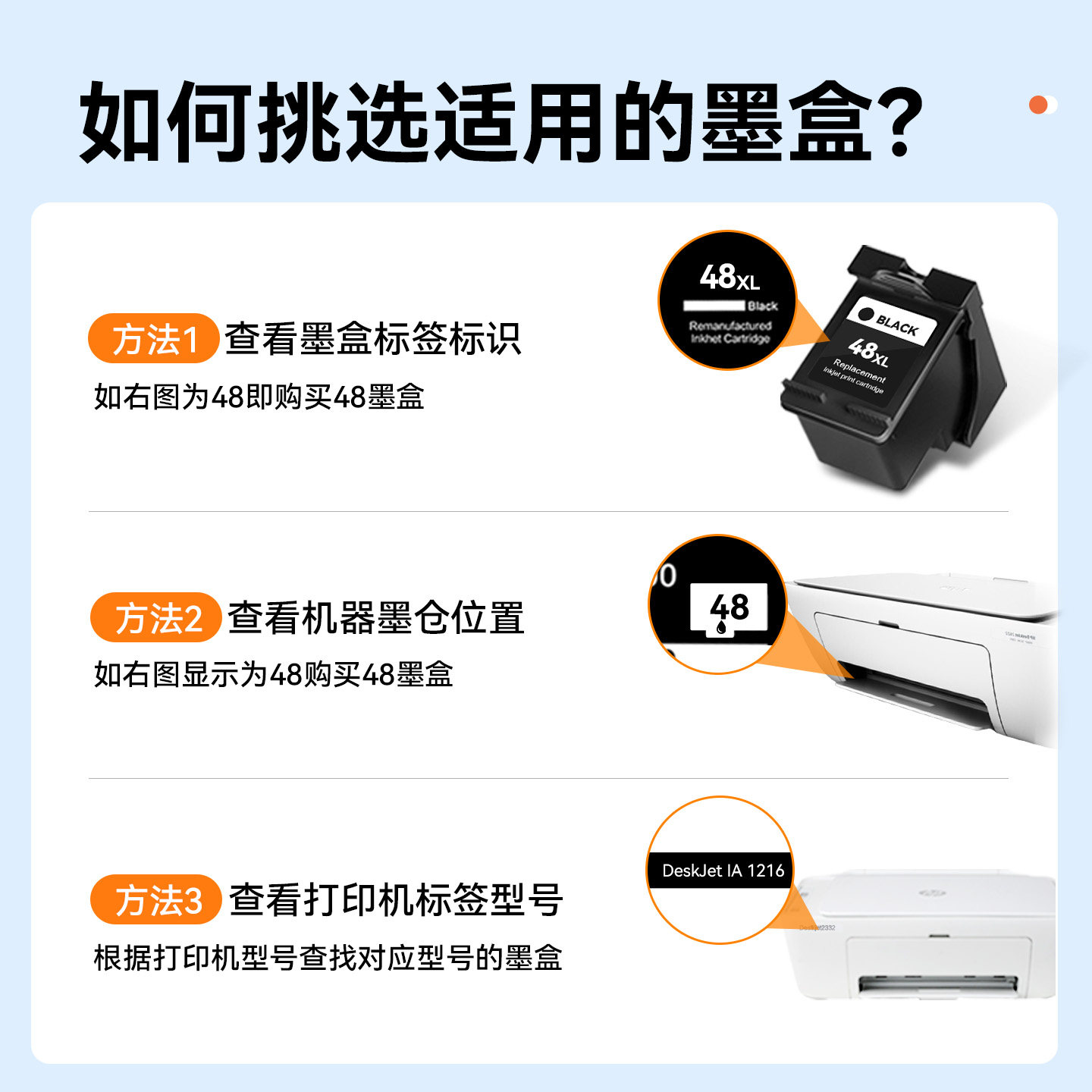 Yupin Original Ink Cartridge Suitable for Canon E3480, Dedicated for Canon Pixma E3480 Inkjet Printer, 3480 Color Pg48 Ink Cartridge, Refillable Cl58 Black Continuous Ink Supply System Ink Cartridge