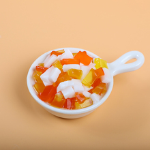 彩色椰果粒 奶茶店专用原材料