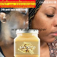 24k gold face body scrub