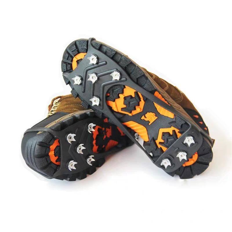 Outdoor Climbing Snow Ground Non-slip Shoe Cover Five Teeth Non-slip Ice Claw 8 Teeth Snowy Ground Anti Slip Ice Paw Snowshoe Shoe Cover